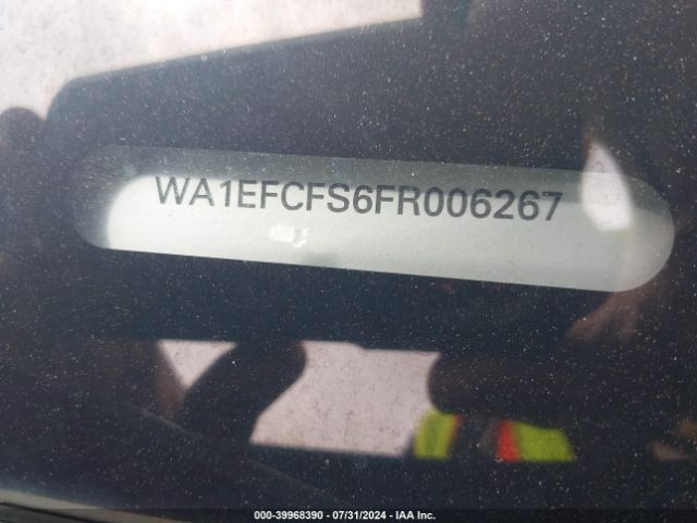 WA1EFCFS6FR006267 Audi Q3 2.0t Premium Plus