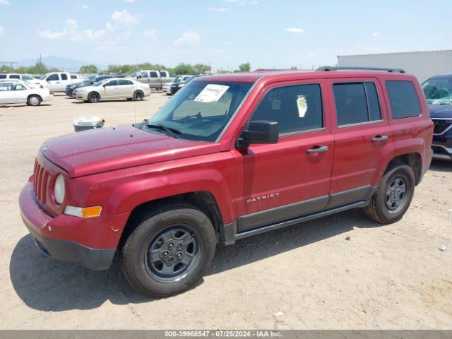 1C4NJPBB1ED827581 Jeep Patriot Sport
