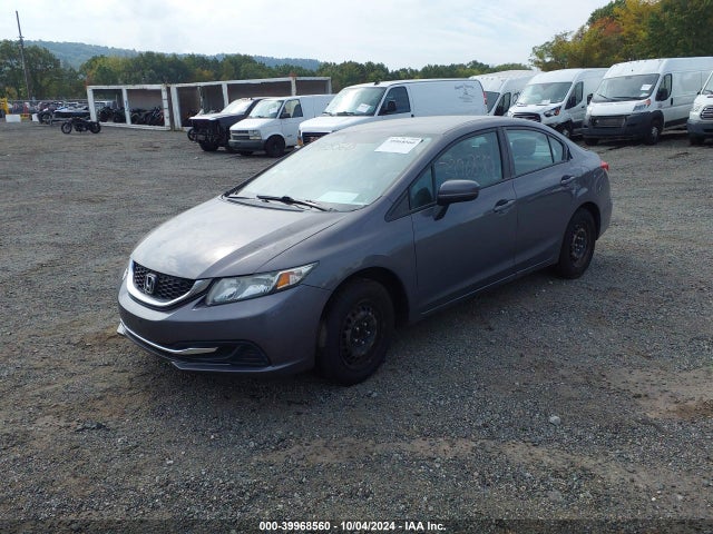 Honda Civic Lx 2014 19XFB2F5XEE020256 Image 2