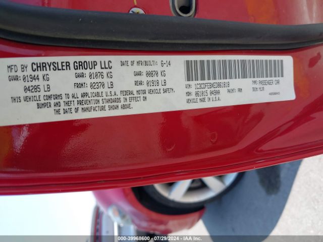 1C3CDFEBXED861818 Dodge DART GT