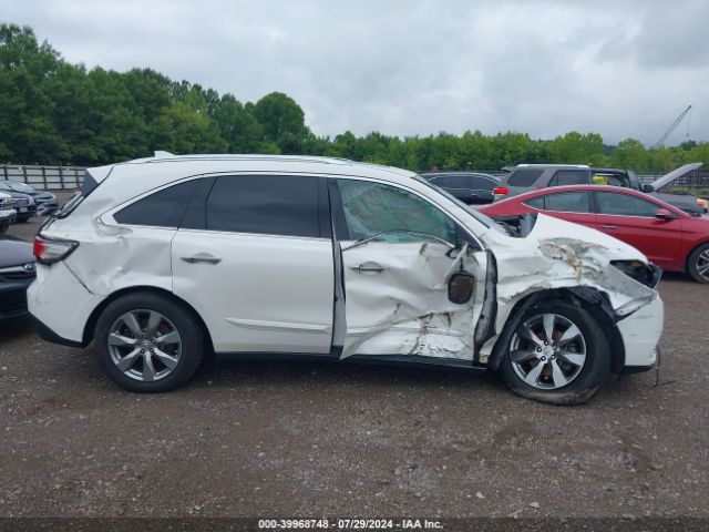5FRYD4H85EB002083 Acura Mdx Advance Pkg W/entertainment Pkg