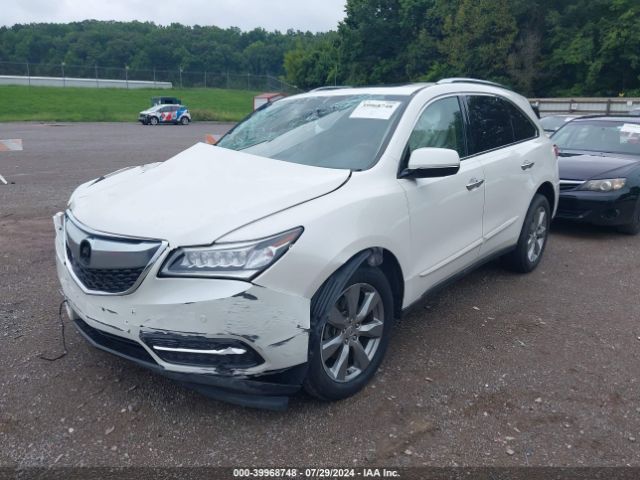 5FRYD4H85EB002083 Acura Mdx Advance Pkg W/entertainment Pkg