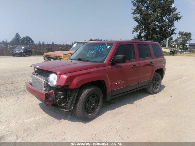 1C4NJRBB3HD165387 Jeep Patriot Sport 4x4