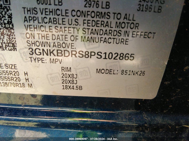 Chevrolet Blazer Fwd 3lt 2023 3GNKBDRS8PS102865 Image 9