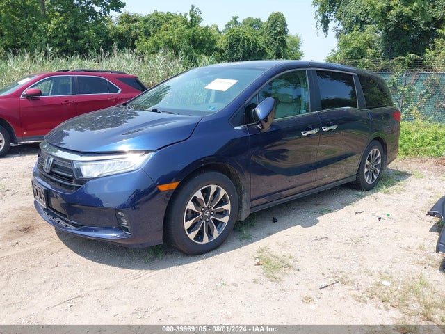 Honda Odyssey Ex-l 2021 5FNRL6H79MB013257 Image 2