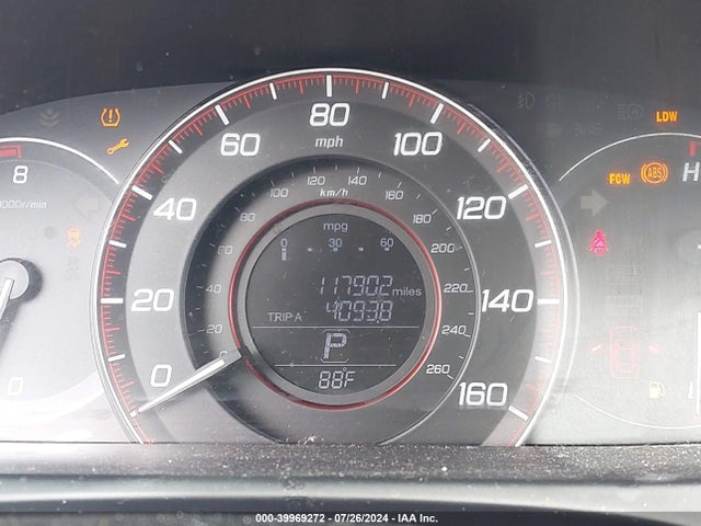 Honda Accord Ex-l V-6 2014 1HGCT2B81EA005357 Image 15