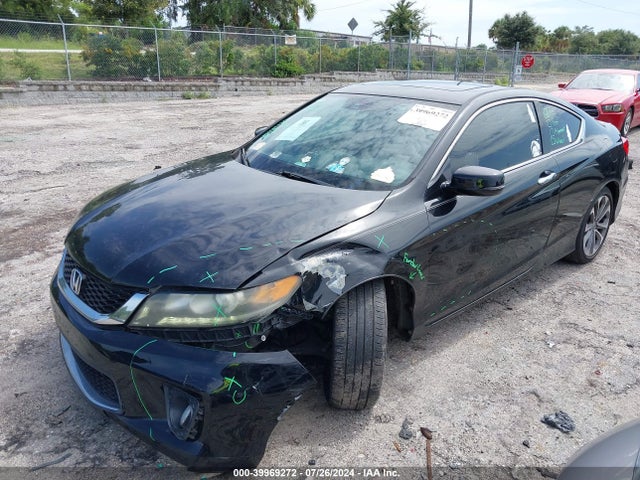 Honda Accord Ex-l V-6 2014 1HGCT2B81EA005357 Image 2