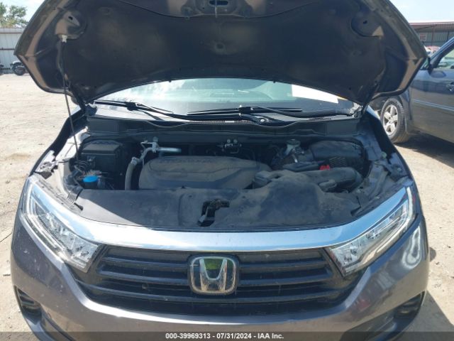 5FNRL6H89NB037696 Honda Odyssey Touring