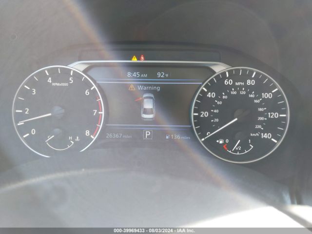 1N4BL4DW0NN387753 Nissan Altima Sv Intelligent Awd