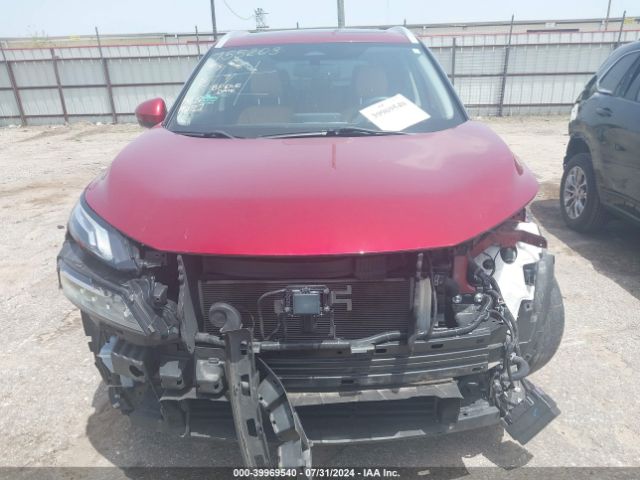 JN8BT3DC1PW100870 Nissan Rogue Platinum Fwd