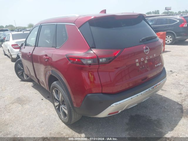 JN8BT3DC1PW100870 Nissan Rogue Platinum Fwd