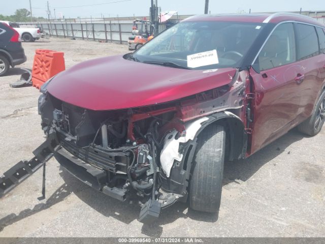 JN8BT3DC1PW100870 Nissan Rogue Platinum Fwd