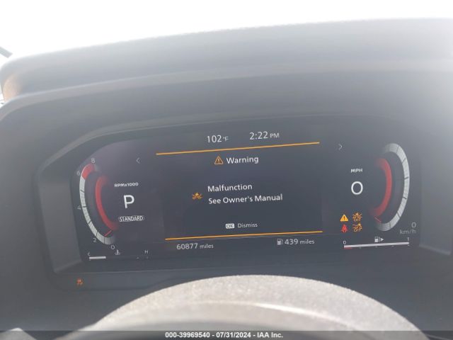 JN8BT3DC1PW100870 Nissan Rogue Platinum Fwd