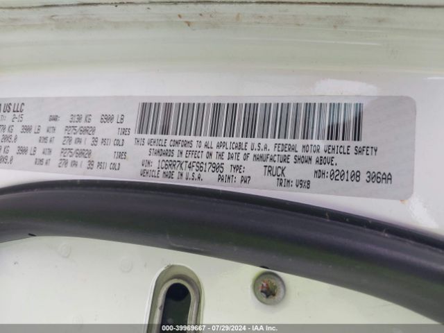 1C6RR7KT4FS617905 RAM 1500 Express