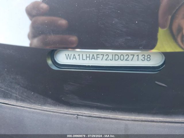 WA1LHAF72JD027138 Audi Q7 2.0t Premium