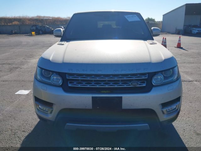 SALWR2FV7HA132945 Land Rover Range Rover Sport 3.0l V6 Supercharged Hse