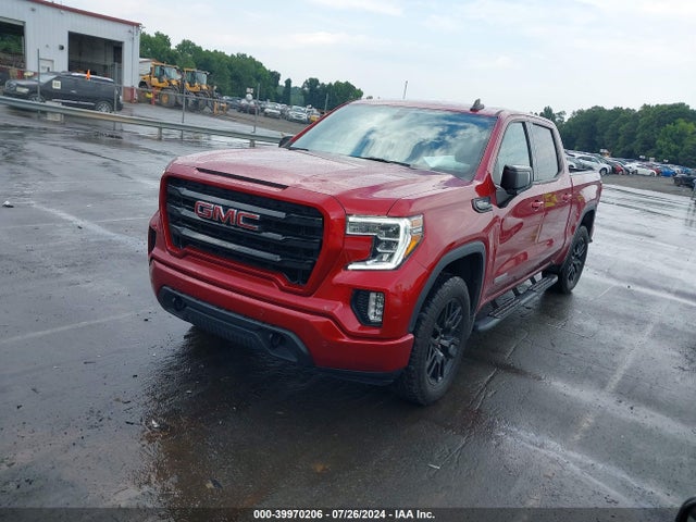 GMC Sierra 1500 4wd  Short Box Elevation 2021 3GTU9CEDXMG175913 Image 2