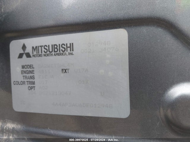 2013 MITSUBISHI OUTLANDER SPORT 4A4AP3AU6DE012948 Photo 8
