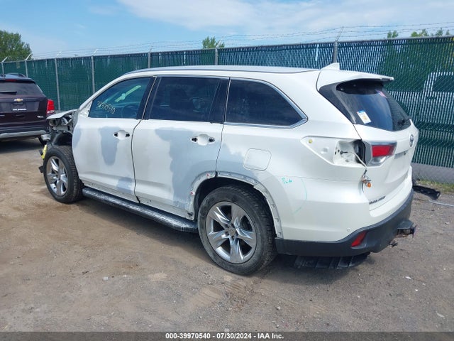 5TDDKRFH3ES034757 Toyota Highlander Limited V6