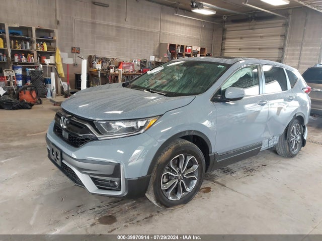Honda Cr-v Awd Ex-l 2021 5J6RW2H87ML013029 Image 2