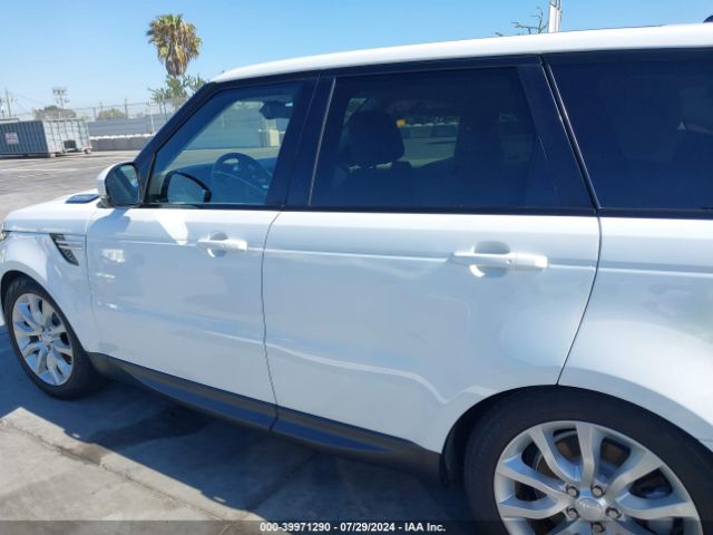 SALWR2FV6HA180856 Land Rover Range Rover Sport 3.0l V6 Supercharged Hse