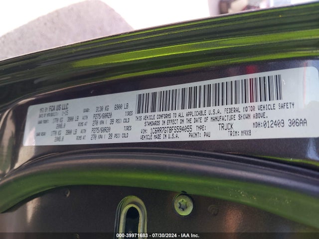 1C6RR7GT8FS594055 RAM 1500 Big Horn