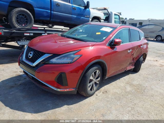 5N1AZ2BJ2LN103354 Nissan Murano Sv Fwd