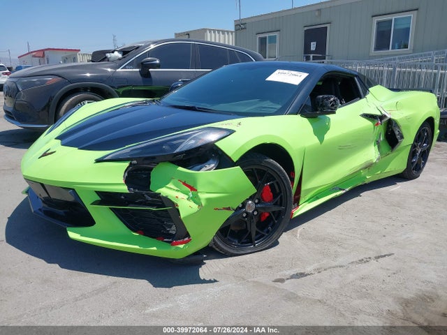 Chevrolet Corvette Stingray Rwd  1lt 2023 1G1YA3D43P5101098 Image 2