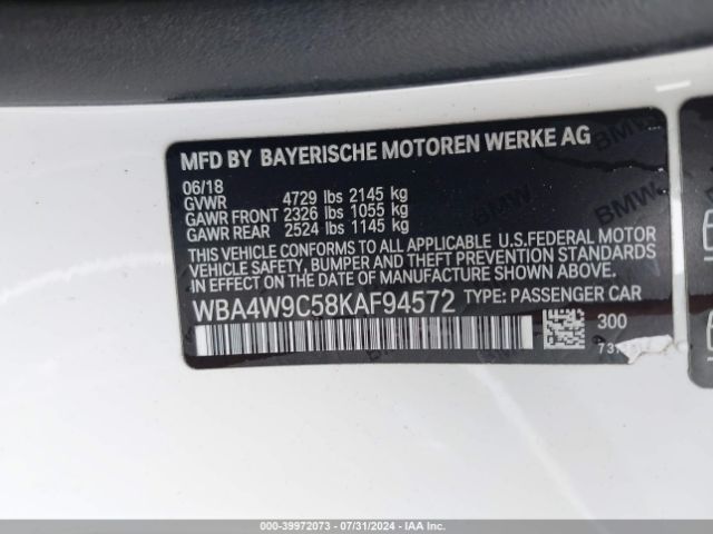 WBA4W9C58KAF94572 BMW 440i Xdrive