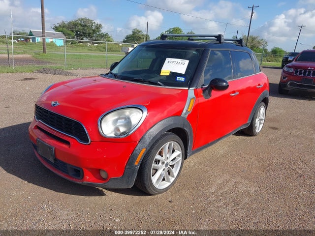 2012 MINI COOPER S COUNTRYMAN WMWZC3C59CWL86472 Photo 1