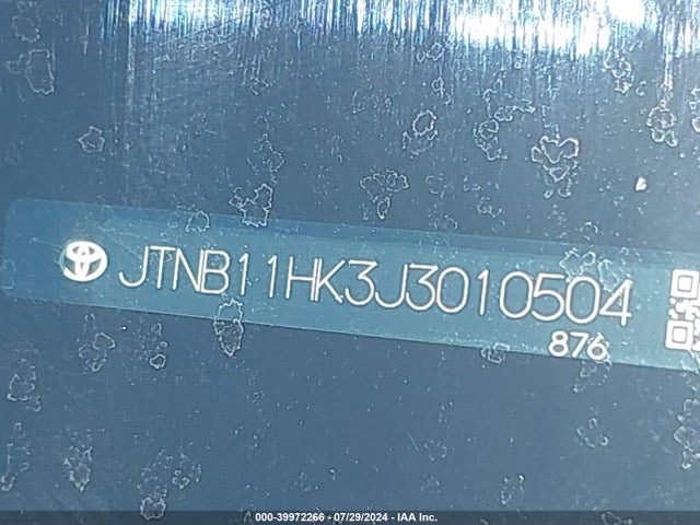 Toyota CAMRY SE 2018 JTNB11HK3J3010504 Image 9