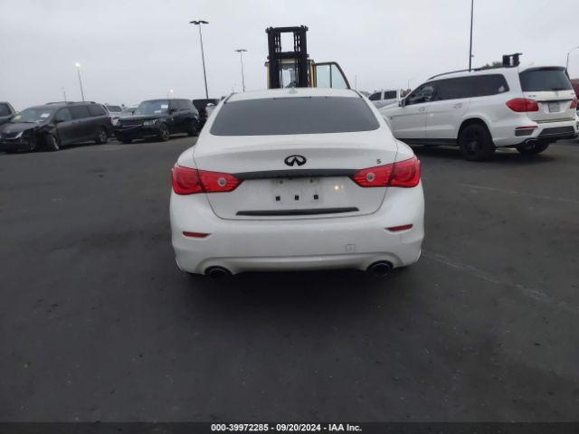 JN1FV7AP7GM420666 Infiniti Q50 3.0t Red Sport 400