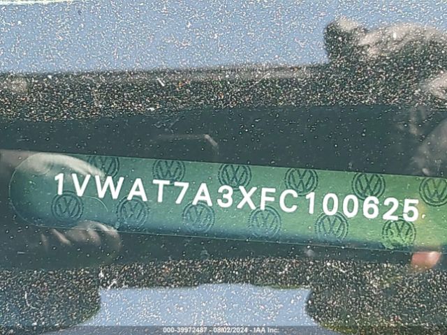 1VWAT7A3XFC100625 Volkswagen Passat 1.8t Limited Edition