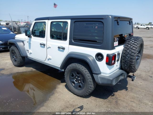 1C4HJXDGXJW221930 Jeep Wrangler Unlimited Sport 4x4
