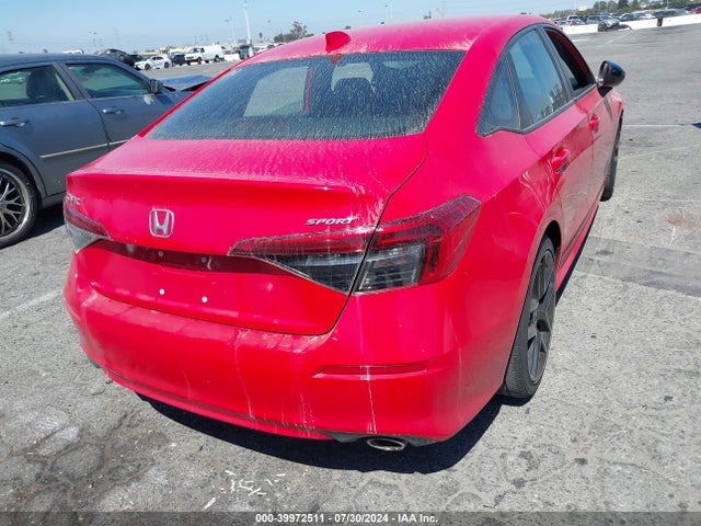 Honda Civic Sport 2022 2HGFE2F59NH515058 Image 16