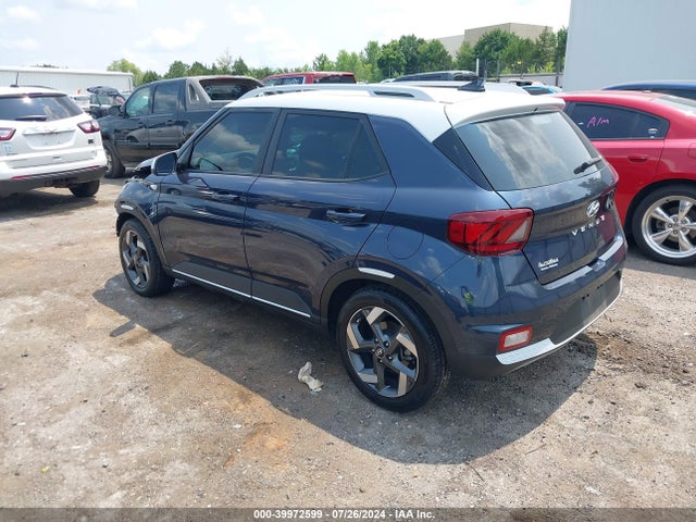 Hyundai Venue Denim 2021 KMHRC8A34MU081813 Image 3