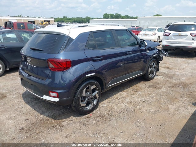 Hyundai Venue Denim 2021 KMHRC8A34MU081813 Image 4