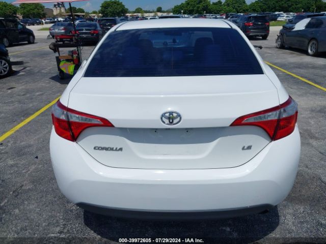 5YFBURHE5GP461602 Toyota COROLLA LE