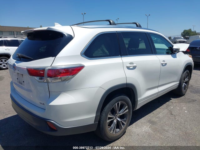 Toyota Highlander Xle V6 2016 5TDKKRFH5GS177445 Image 4