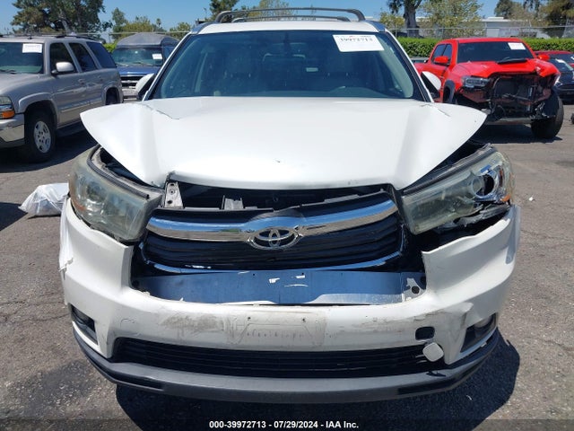 Toyota Highlander Xle V6 2016 5TDKKRFH5GS177445 Image 6