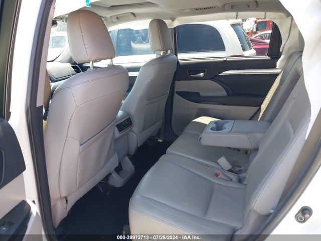 Toyota Highlander Xle V6 2016 5TDKKRFH5GS177445 Image 8