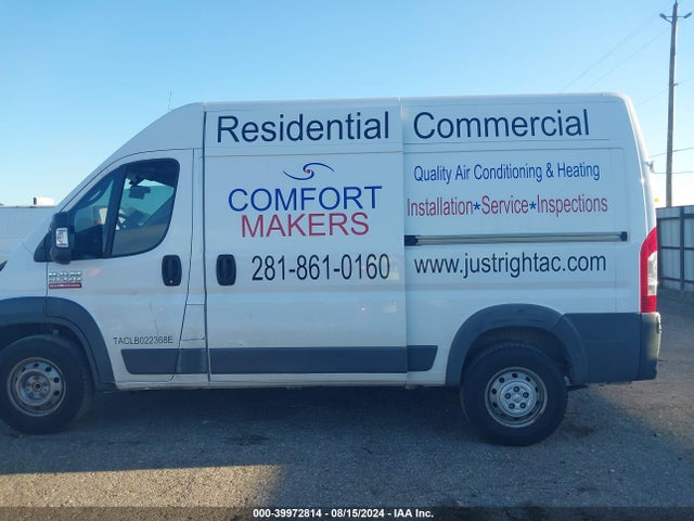 3C6TRVCG7JE133816 RAM Promaster 2500 High Roof 136 Wb