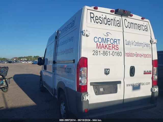 3C6TRVCG7JE133816 RAM Promaster 2500 High Roof 136 Wb