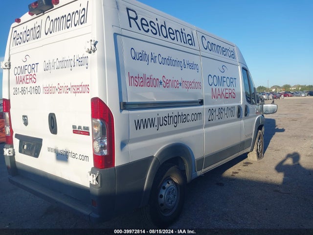 3C6TRVCG7JE133816 RAM Promaster 2500 High Roof 136 Wb