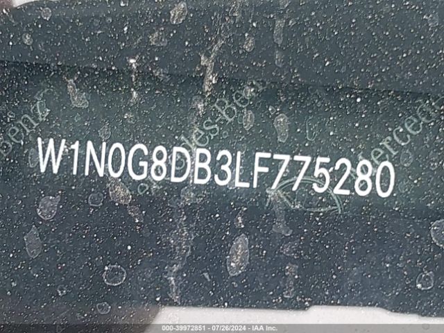 W1N0G8DB3LF775280 Mercedes-Benz GLC 300