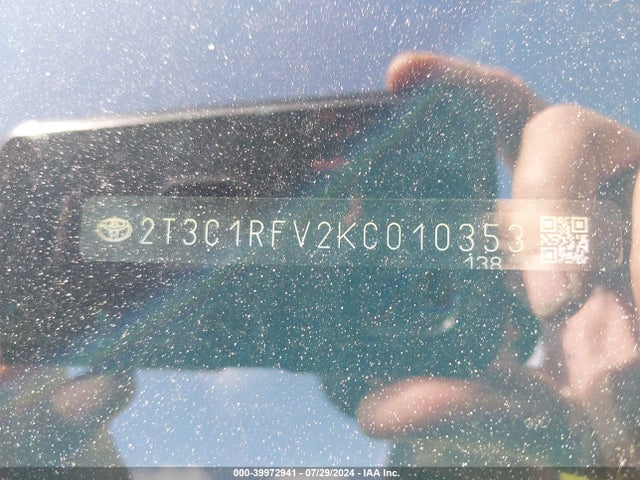 Toyota Rav4 Xle Premium 2019 2T3C1RFV2KC010353 Image 9