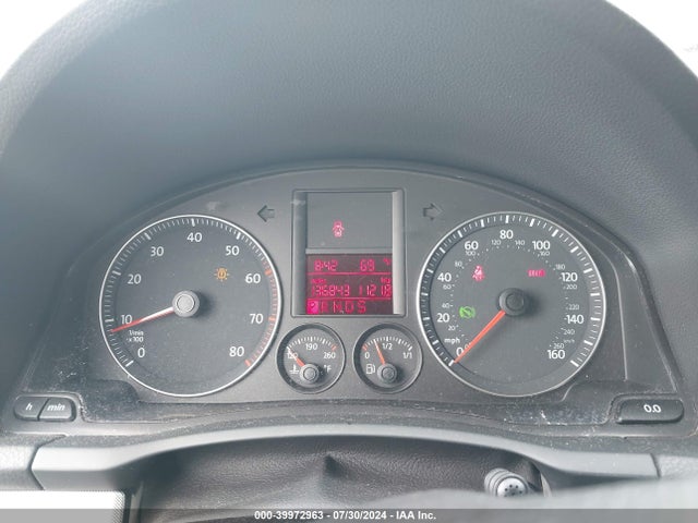 39972963 :رقم المزاد ، 3VWEF71K47M193304 vin ، 2007 Volkswagen Jetta Wolfsburg Edition مزاد بيع