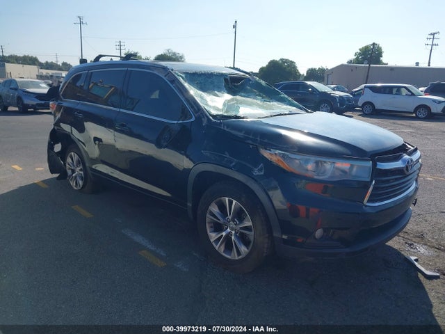 Toyota Highlander Xle V6 2015 5TDKKRFHXFS090221 zdjęcie główne