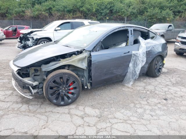 7SAYGDEF1PF712874 Tesla Model Y Awd/performance Dual Motor All-wheel Drive