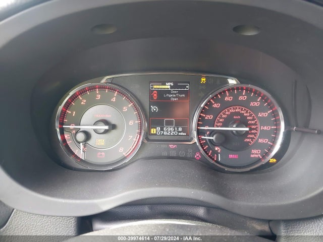 Subaru Wrx Premium 2016 JF1VA1E65G9816493 Image 7